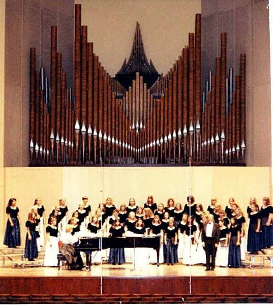 Photo shared by Lori George, Spring 1993 at the Kennedy Center